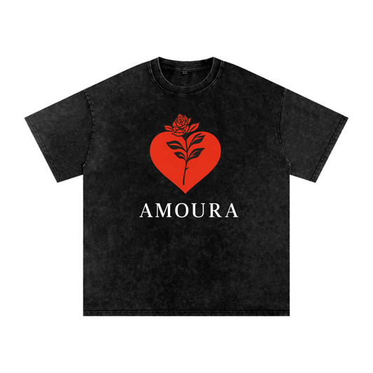 Amoura Rose Heart Tee